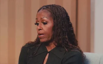Michelle Obama speaking on fashion brands