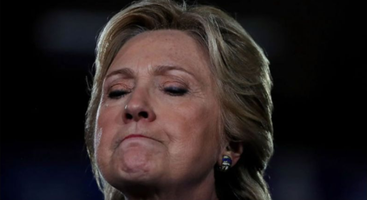 Hillary Clinton emotional message