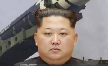 Illustration representing a North Korea Trump threat headline used in sensational news coverage