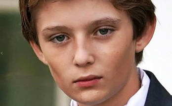 Barron Trump public appearance reserved demeanor