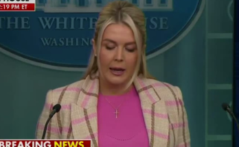 Karoline Leavitt White House briefing