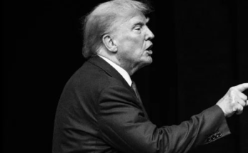 Donald Trump viral photo close-up detail