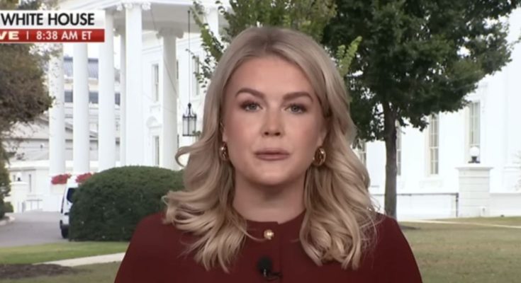 White House Press Secretary Karoline Leavitt