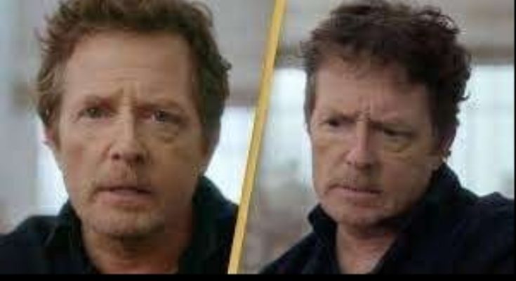 Michael J. Fox at Columbia announcement