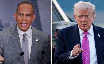 Hakeem Jeffries Trump video