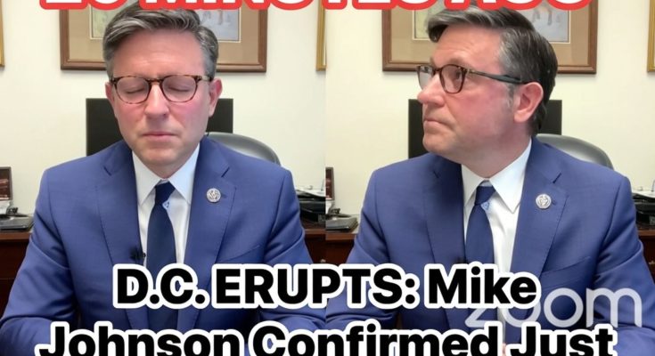 Mike Johnson confirmation Capitol Hill