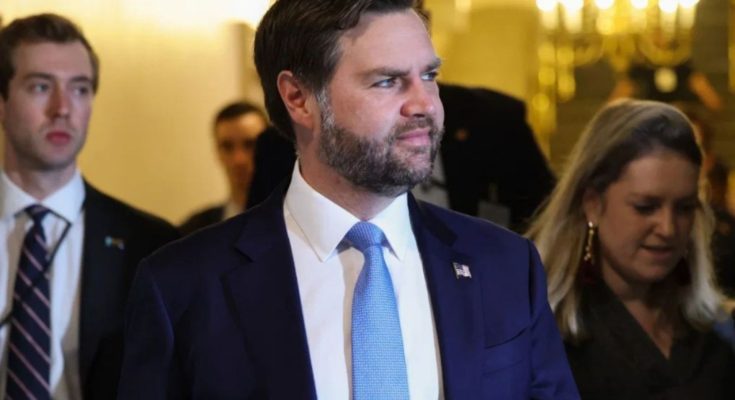 JD Vance casts tie-breaking Senate vote on funding cuts