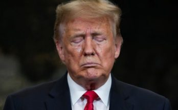 Trump quiet moment reflection Washington