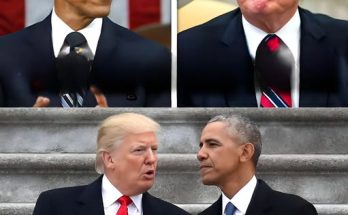 Obama and Trump side by side