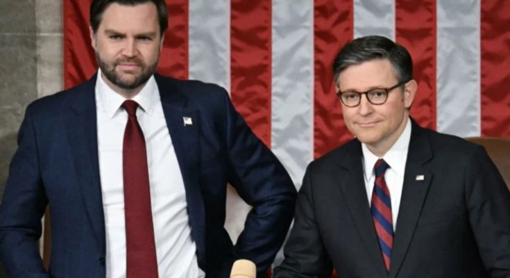 JD Vance and Mike Johnson