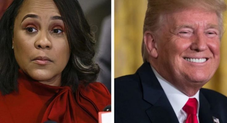 Fani Willis and Trump guilty fine headline