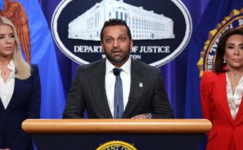 Kash Patel announces bombshell arrest